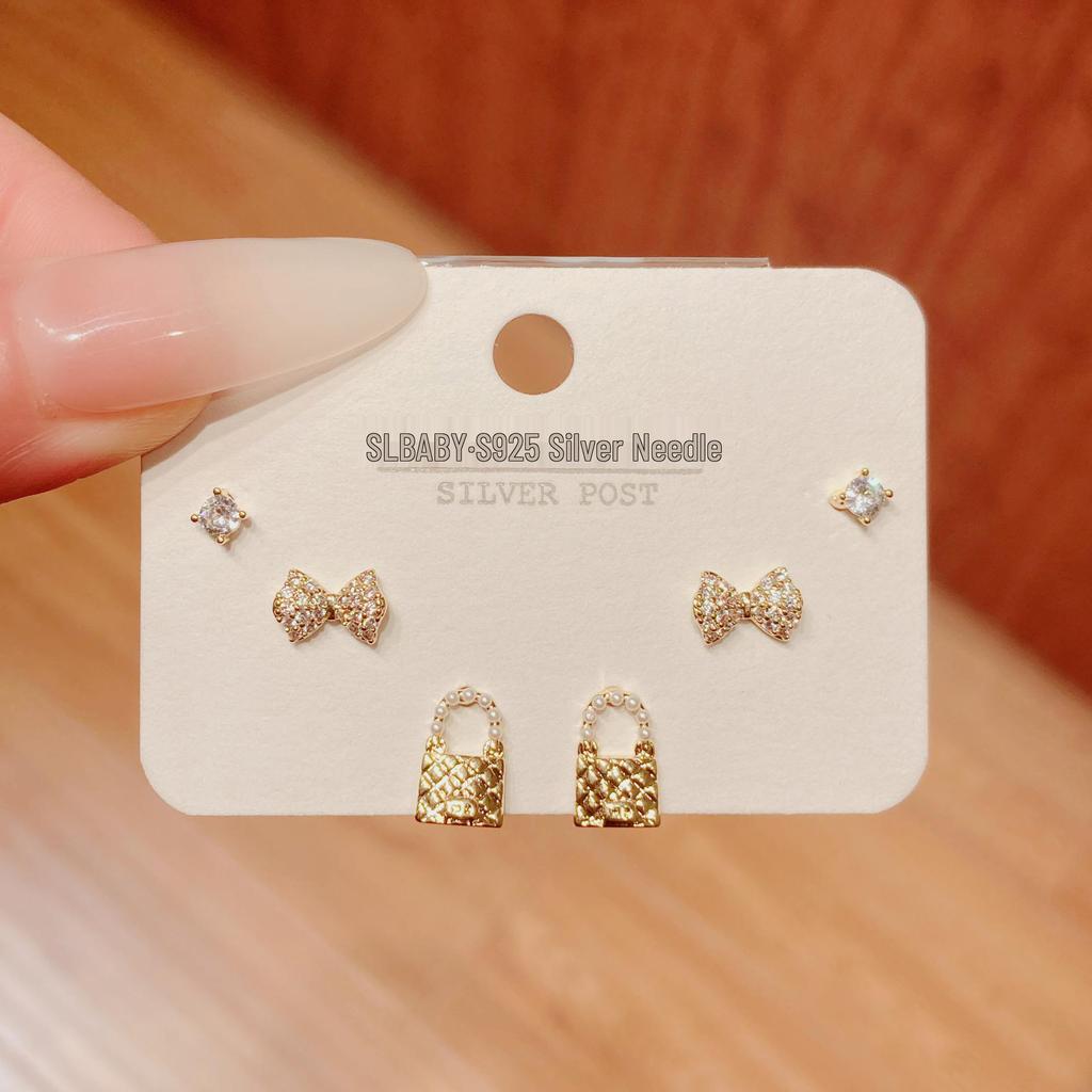 Allergic Returns New Year Earrings: Women's Elegant Gold-Plated, Eco-Friendly High-End Earrings.