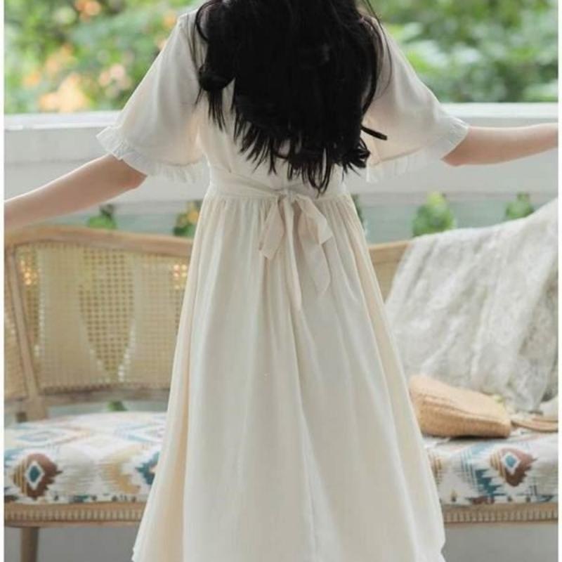 Modisches Sommerkleid für Mädchen, Süßes Prinzessinnenkleid für Kinder