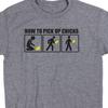 How To Pick Up Chicks T Shirt Tee Funny Men's Humor Gift Dating Boyfriend Cute