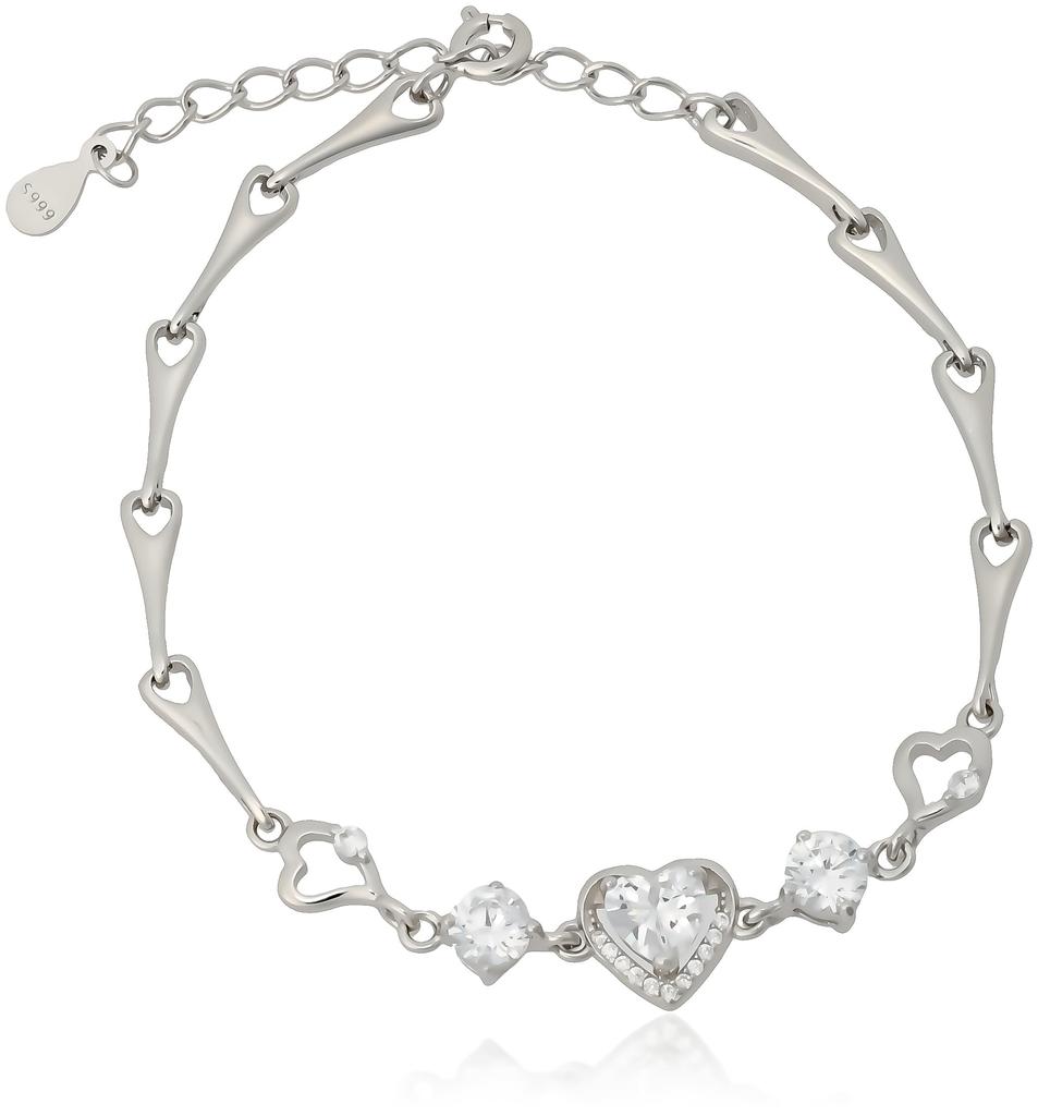 S999 Silver Bracelet [Varia Steep] 6B-R-74