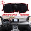 Dashboard Cover Protective Pad for Toyota Sienna XL40    2024 2025 Car Accessorie Dash Board Sunshade Anto-UV Carpet