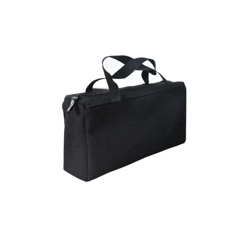 Heavy Duty Canvas Electrician Tool Bag With Large Capacity Zippered Tool Bag for Electrician Carry Organizer