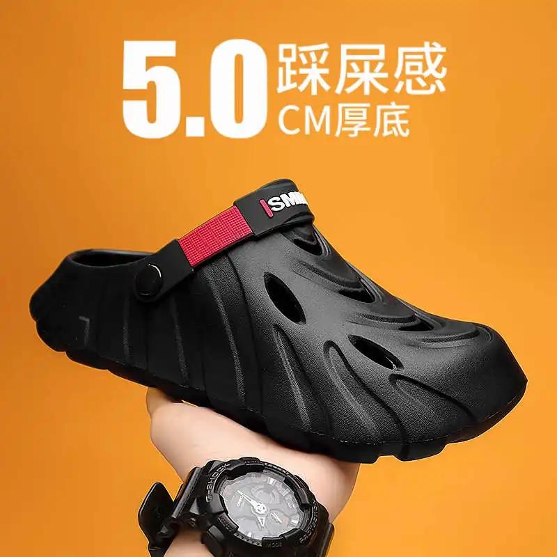 Fashion Without Heel High Platform Flip Flops Sandals Men Barefoot Shoes Slippers 46 Sneakers Sport Shouse Outing Brands China