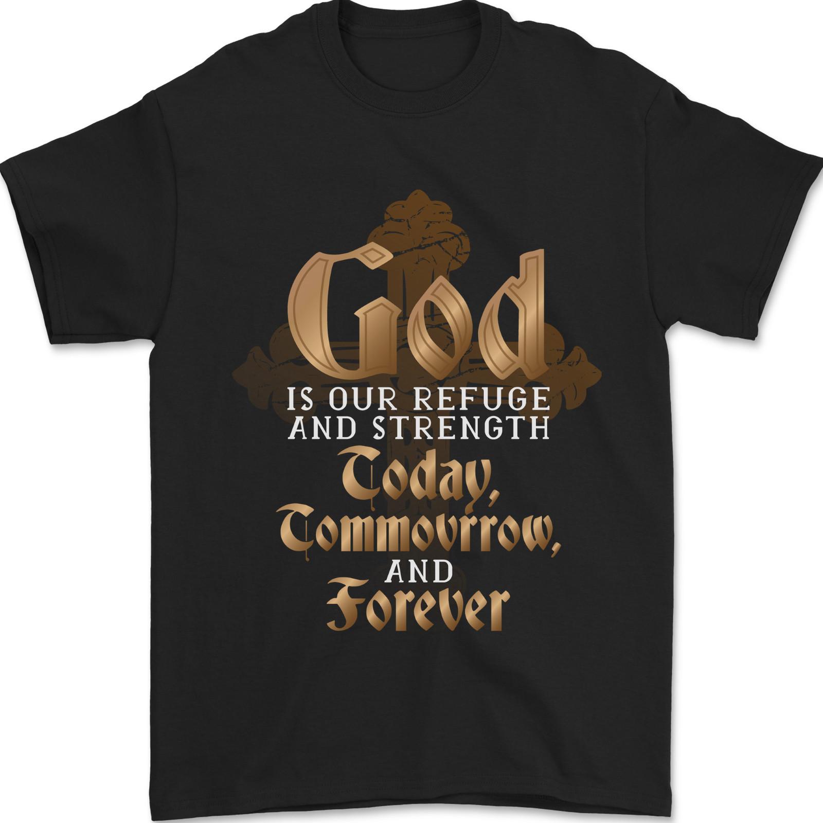 26 God Forever Christian Cross Christianity Jesus Mens T-Shirt 100% Cotton Unisex T-Shirt XXXXL