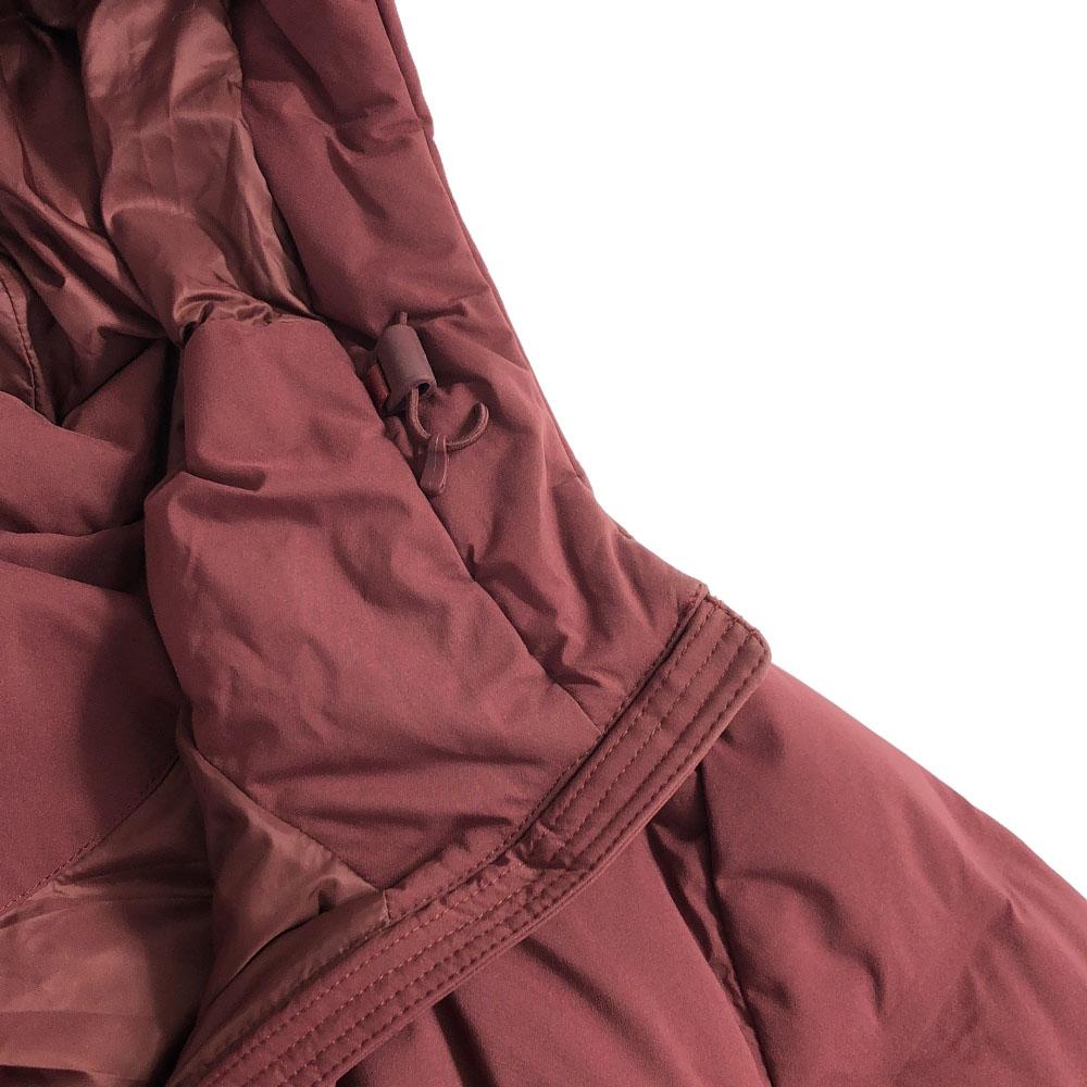 Uniqlo Seamless Down Coat M Red Brown Women Used