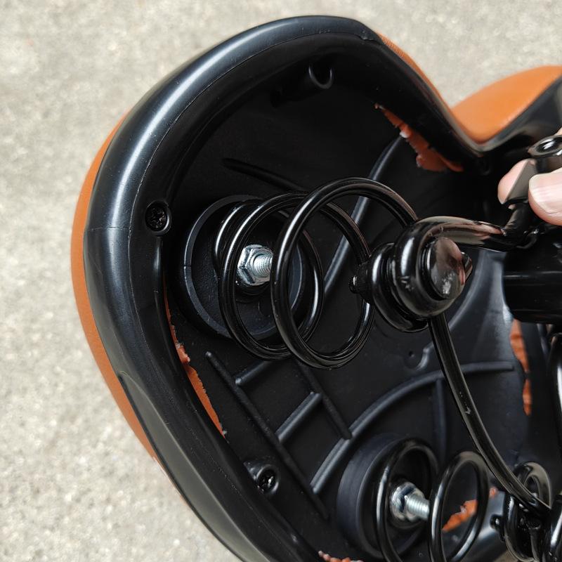 Sykkelsete sal foran pute sete