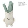 Squeaky Plush Dog Toy Onion Banana Shaped Chew Toys for Puppies Small Dogs Sound Making Dog Toys for Teeth Cleaning Interactive Play