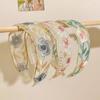 Non-slip Embroidered Floral Headband Lightweight Wide Brim Hairband Pastoral Hair Hoop  Daily Wear