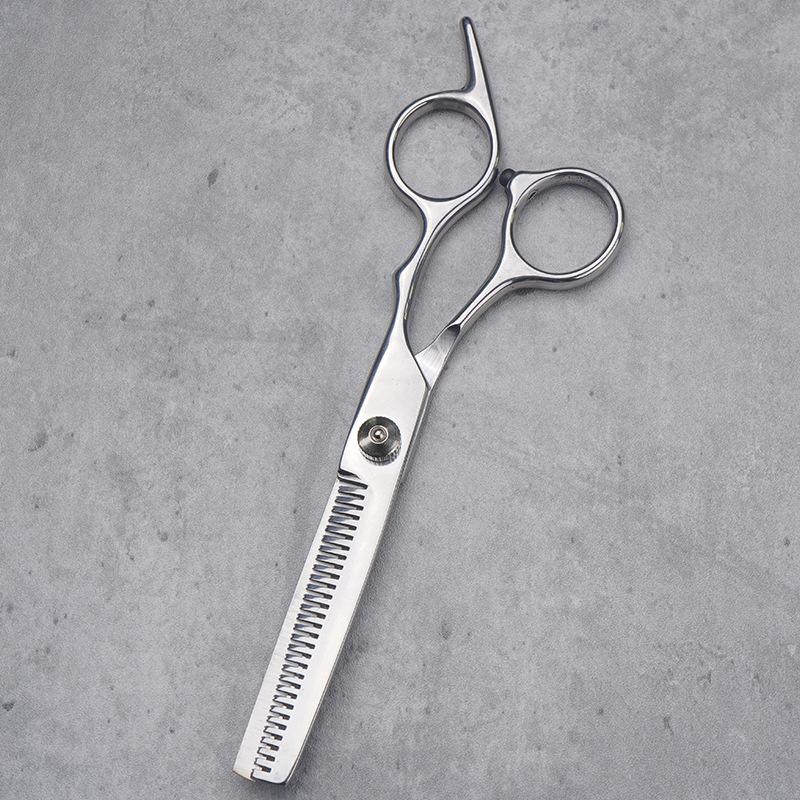 Stainless Steel Barber & Hairdressing Scissors Set: Flat Tooth & Thinning Options