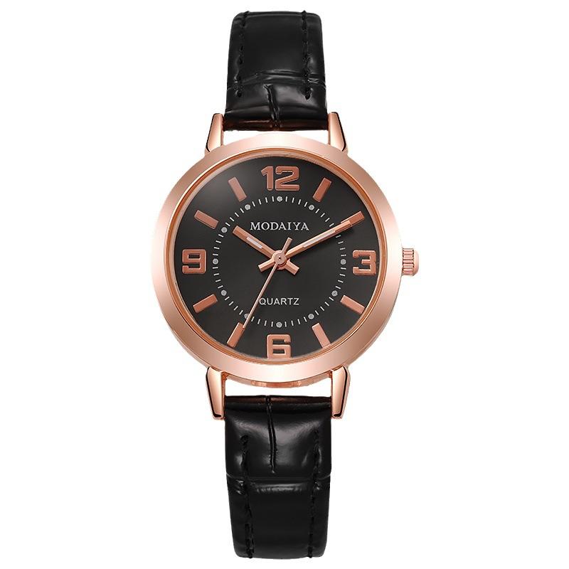 Ladies Belt Watch Simple Luminous Fashion Ladies Small Round Watch