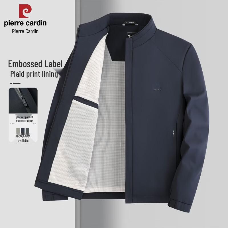 

Pierre Cardin Men s Windproof Stand-Collar Jacket XL