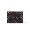 Louis Vuitton X Takashi Murakami Victorine Monogram Snap Wallet Women Wallet Black M14163