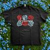 Deftones Rose Vintage Style Black Cotton T-shirt