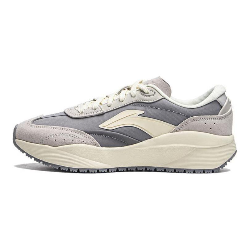 Li Ning Carrying Capacity 2.0 Casual Shoes Women's Low top Microcrystalline Gray/Stone Gray AGCU280-1