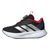 adidas Duramo SL 2.0 BOA K Чорний Сріблястий Скарлет Кросівки для дітей Core-Black Silver-Metallic Better-Scarlet IH3603