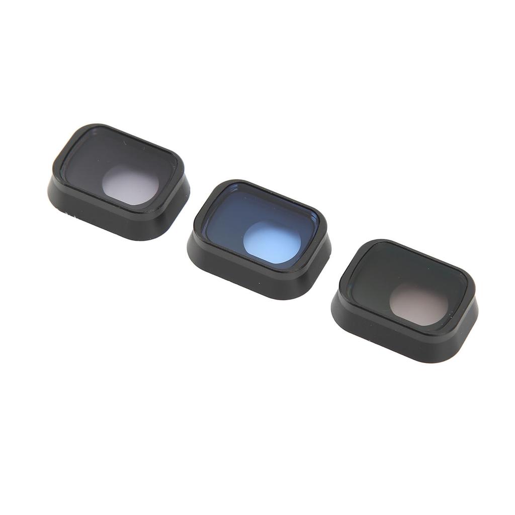 3pcs Drone Camera Filters Optical Glass GND Blue GND8 GND16 Drone Lens Filters with Storage Box for