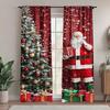 Jultomte snöflinga gardiner   stångficka gardiner   sovrums- och vardagsrumsdekoration   hemdekoration   Juldekoration