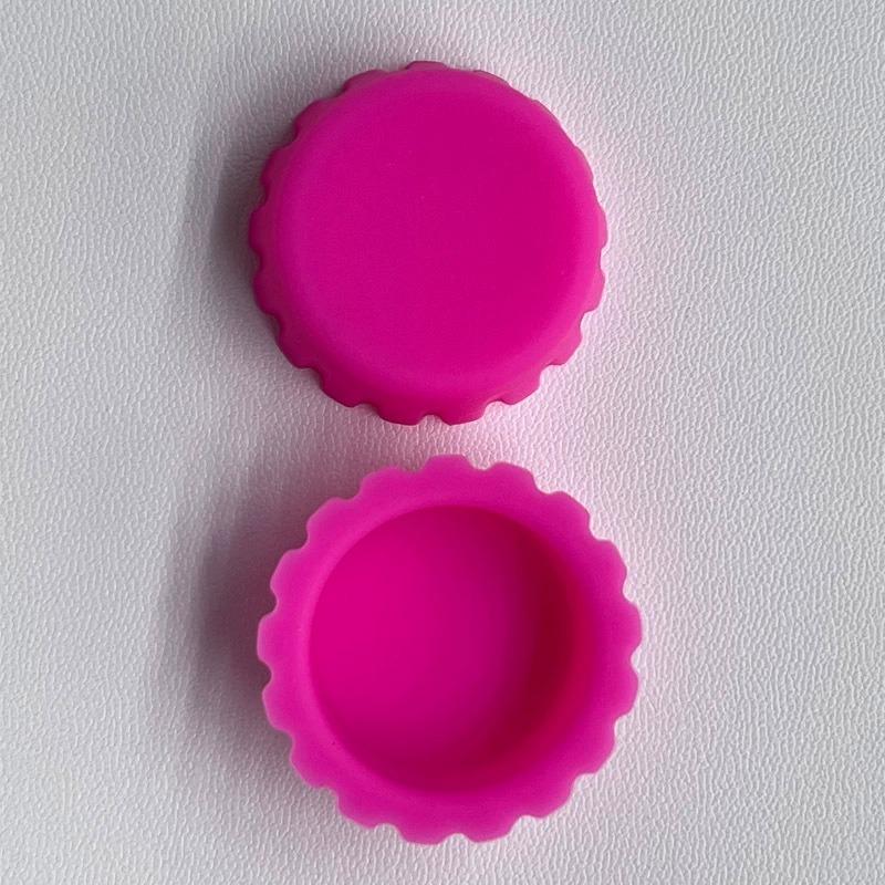1PC Reusable Silica Gel Bottle Cap Sealed Beer Cap Vinegar Soy Sauce Bottle Soda Cola Cap Wine Protective Stopper