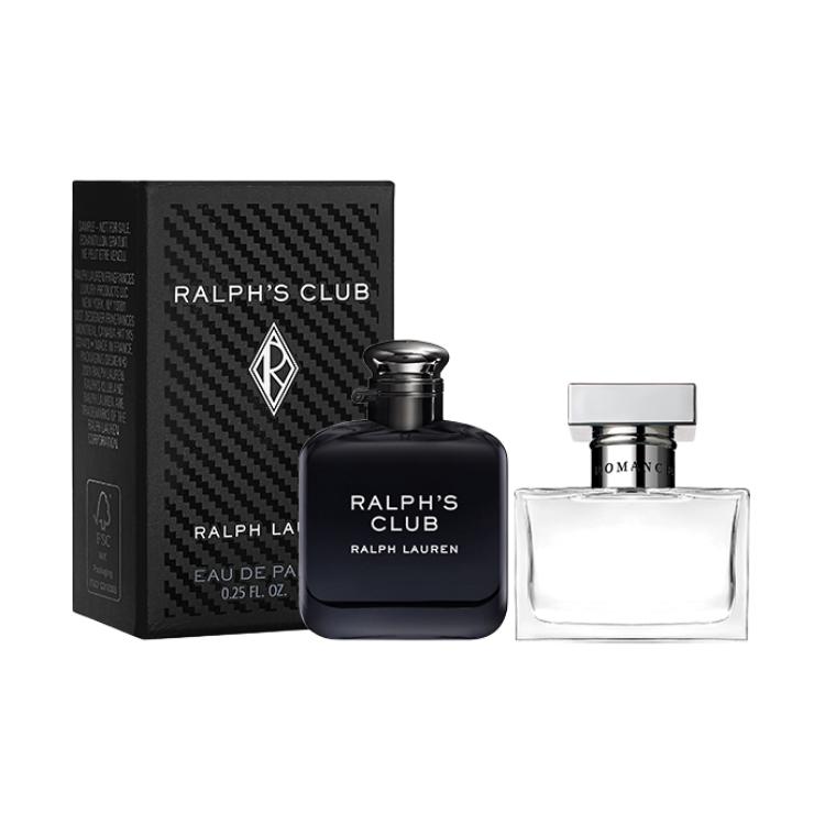 Ralph Lauren Club Romance Perfume Sample Set Two Piece Set Eau De Parfum EDP Lavender Jasmine 7ml+7ml Two-Piece Set: Club Perfume 7ml+Roman Perfume 7ml