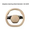 Texture Steering Wheel Cover Non-Slip Car Decorative Car Steering Wheel Protector  Fit 38-42CM