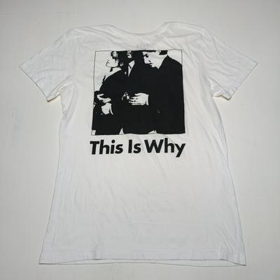 Paramore This Is Why Album T-Shirt White Large Rock Band Tee Modern Merchandise