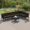 Day and Night - Day and Night Garden Furniture Set 8 Pieces and Black Synthetic Rattan Cushions