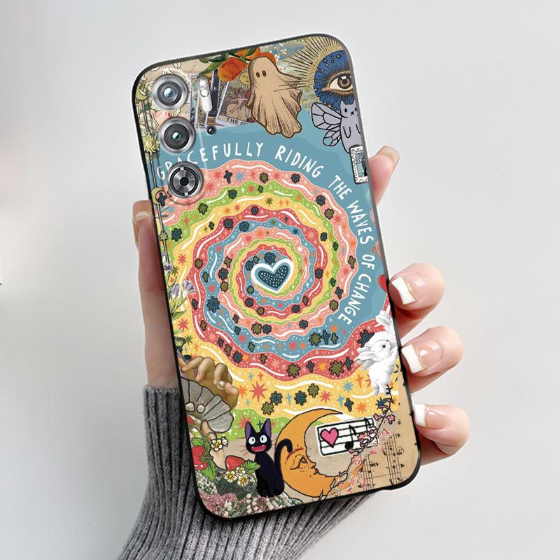 Süße Hülle Für ZTE Nubia RedMagic 9 Pro Pro+ Schutzhülle Für Red Magic 9S Pro Plus Pro+ 5G Hülle Weiches Silikon Cartoon Hüllen