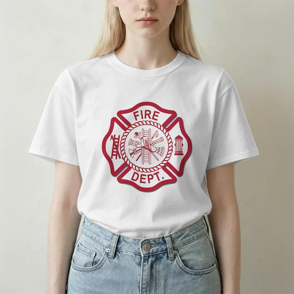 Unisex Unisexs TShirt Future Firefighter Awesome 100 Cotton Tee Shirt Short Sleeve Fire Rescue T Shirts O Neck Clothing