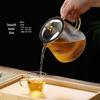 Heat-Resistant Glass Teapot with Stainless Steel Infuser