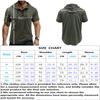 Men's Outdoor Double Pocket Hat Rope Short Sleeve Henry Undershirt Casual Small Sweater Hooded Top T-Shirt