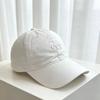 New letter rabbit embroidery baseball cap cap female simple soft top spring and summer sunshade shows small face