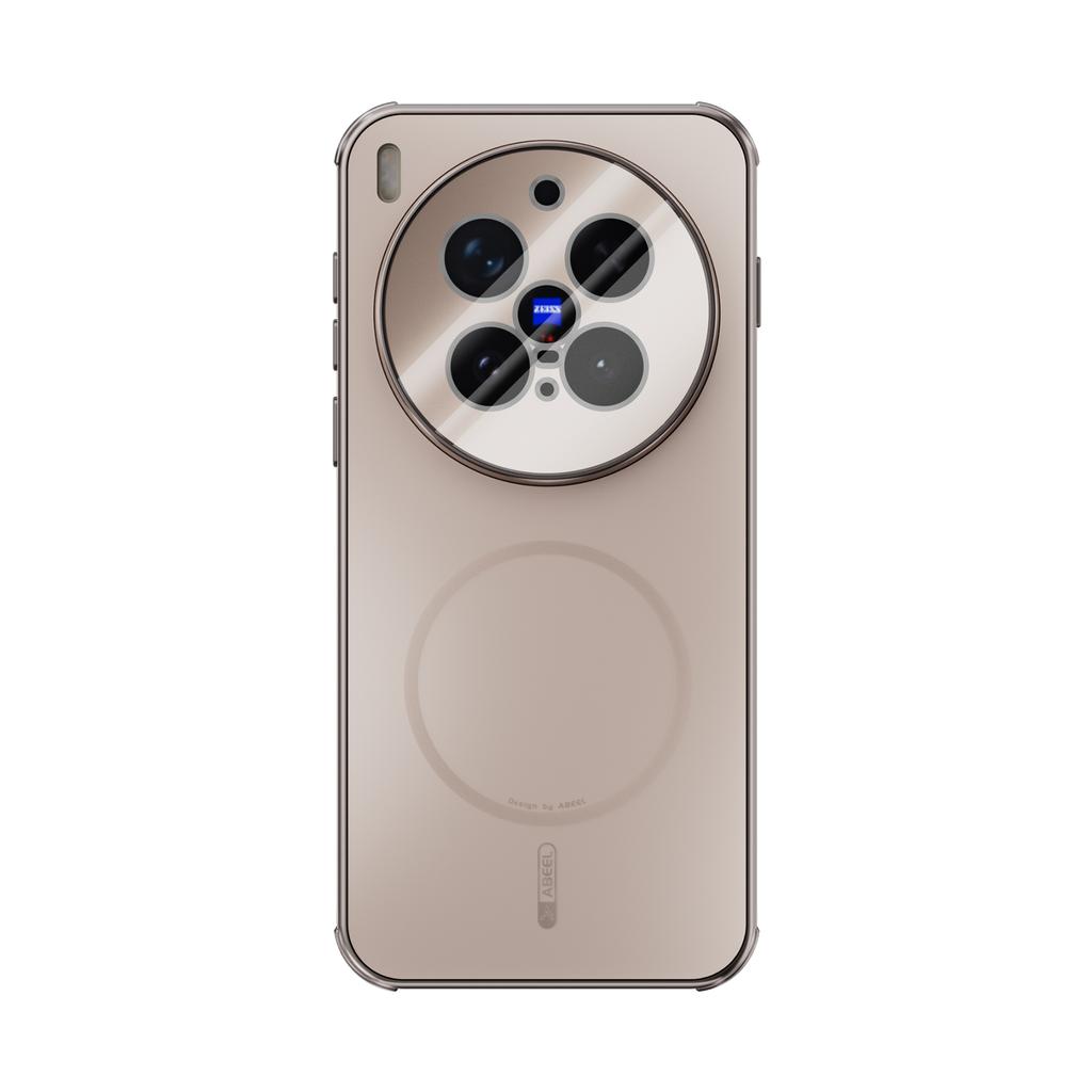 For Vivo X300 Case Protective Magsafe Heat Dissipation Perforated Magnetic Wireless Charger Mobile Phone Cover