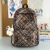 Schoolbag1011 trendy fashion plaid light schoolbag backpack women's large capacity versatile leisure student commuter backpack