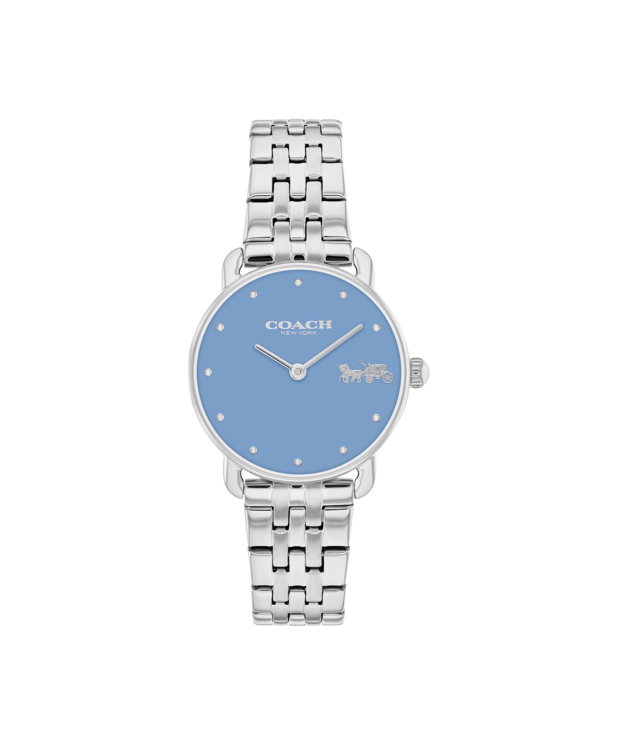 

ELLIOT 14504447 Silver Watch [Coach] Women s