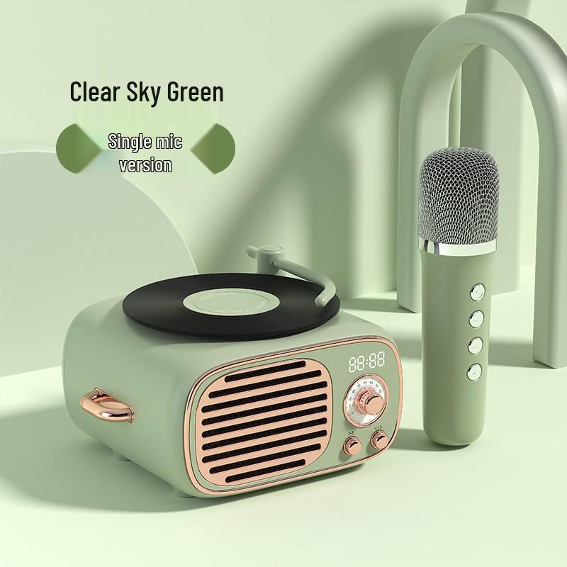Portable Bluetooth Mini Speaker: High-Quality Sound, Long Battery Life, Ideal for Home & Travel.