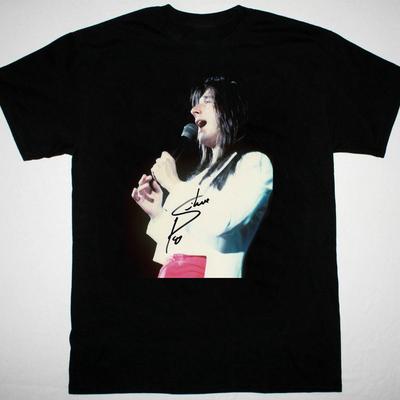 Steve Perry Signed Men T-shirt Black COtton Tee All Sizes S-4XL Unisex T-Shirt