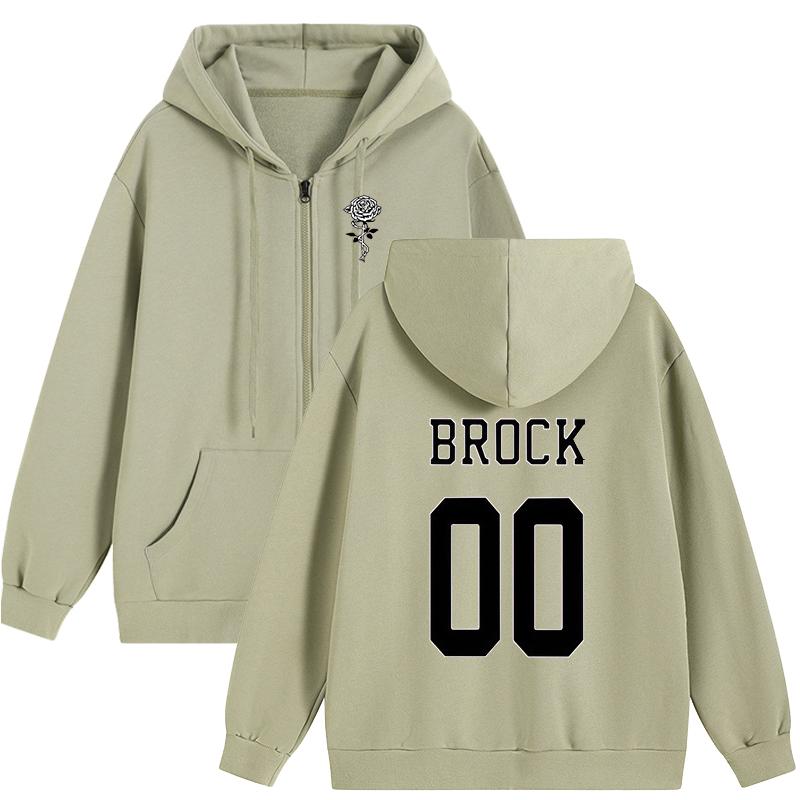 Print Cardigan Sweatshirt Men Women Spring Autumn Outerwear Polyester Fiber Hooded Jacket XS