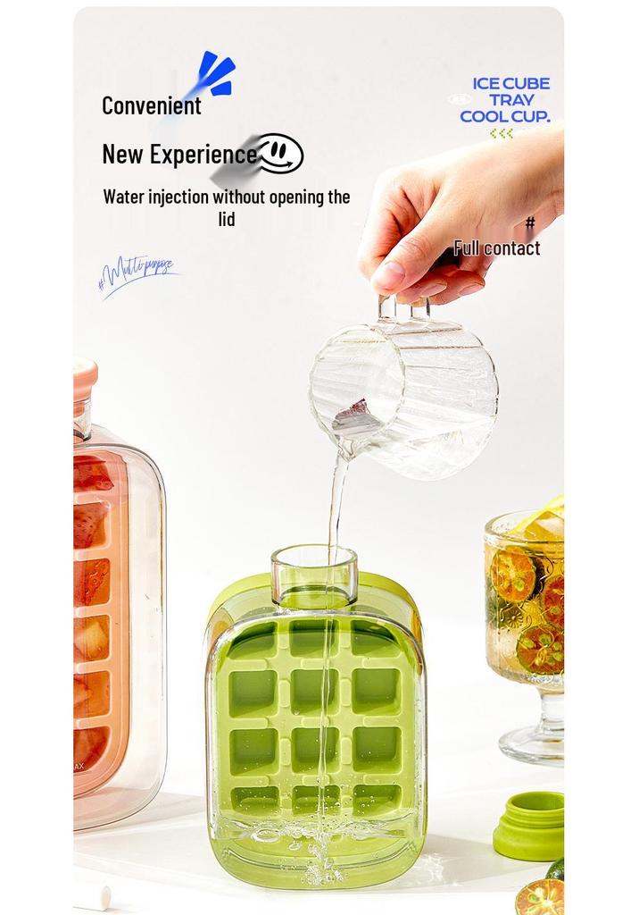 Portable Quick-Freeze Ice Cube Tray & Kettle