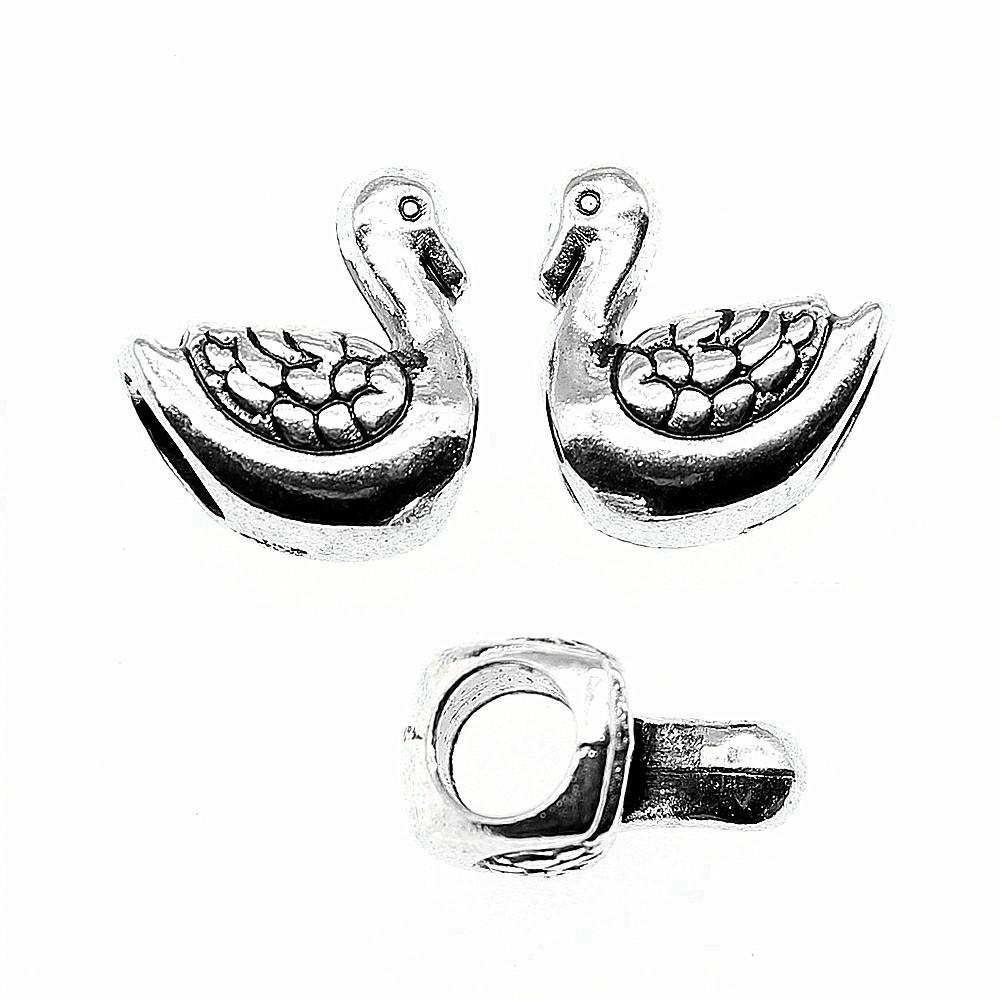 Animal Spacer Beads Large Hole Charms For Necklace Jewelry Making Starter Kit