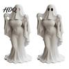 Halloween Decor Figurine Ghost Lady Ornament Durable PLA 3D Printing Figure Smooth Surface Collectible Full of Mystery Collectible for Desktop