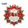 Seasonal Home Decorations Heartfelt Holiday Keepsake Ornament, Acrylic Hanging Decoration for Loved Party Decor Ones, Christmas Tree Pendant