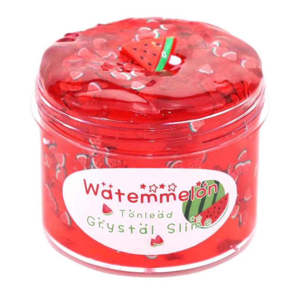 1pc 70ml Clear Slime, Large Size Fluffy Stretchy Sensory Toy, Stress Relief Putty for Kids Adults, DIY Crystal Jelly Clay