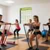 Light Weight Workout Instruction Sheet Fitness Manual Poster With Illustrated Moves Perfect For Home Outdoor Training