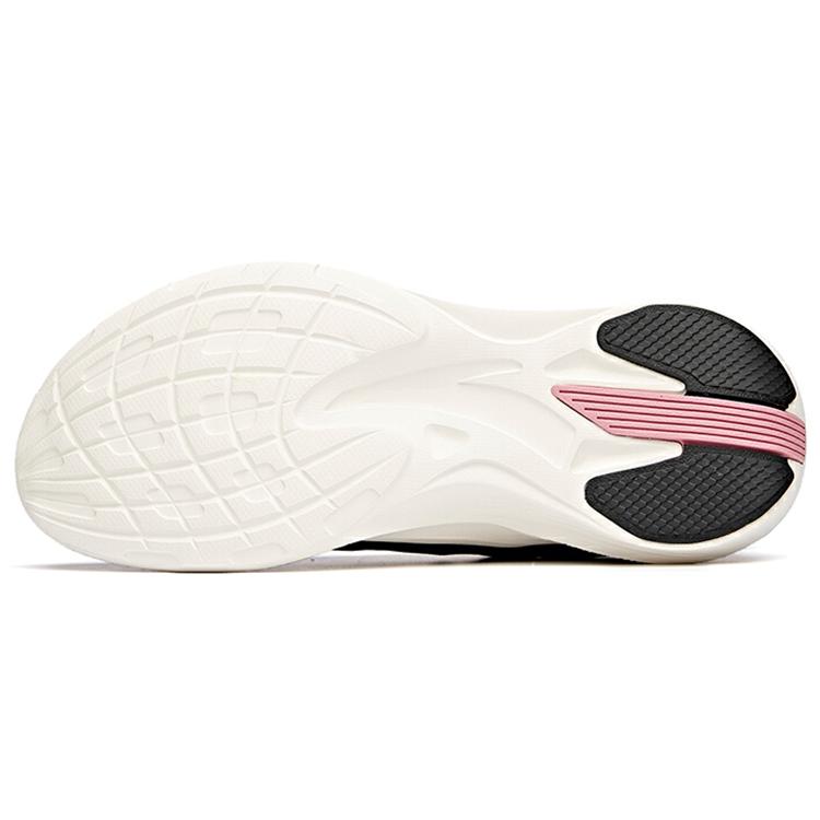 Anta DuCi1 Comfortable Cushioning Slip Resistant Abrasion Resistant Breathable Low top Running Shoes Women's Black 122115520-1