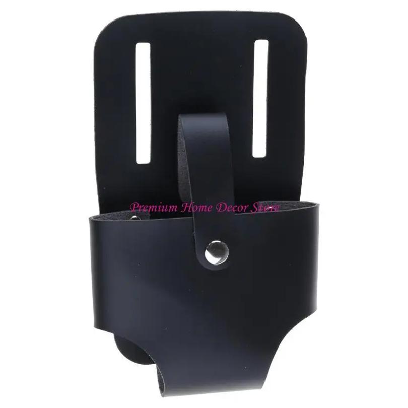 PU Leather Tape Measure Belt Tool Carriers Holder Heavy Duty Tape Holder Measuring Tape for Carpenters JOMD