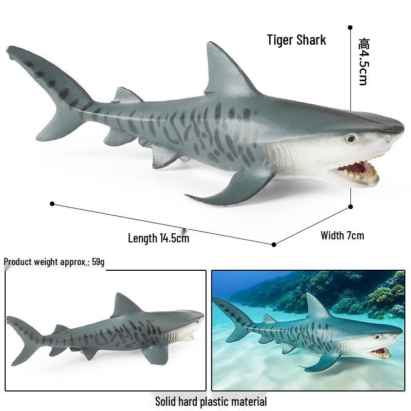 Cognitive Ocean Animal Model Toy - Salmon, Bass, Tuna, Marlin, Shark