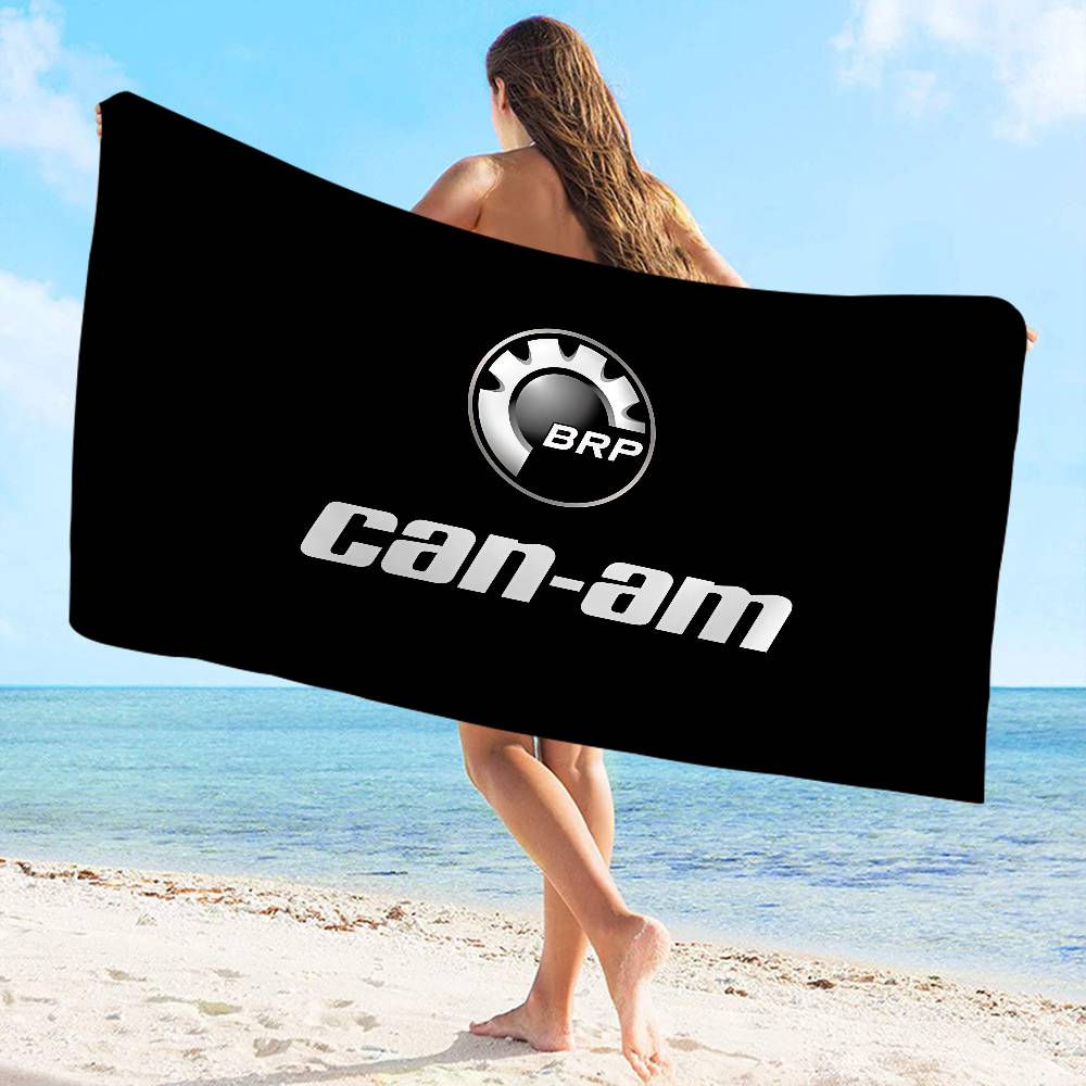 

Can-Am Spyder Logo Microfiber Blanket Quick Drying Beach Towels Oversized Printing Super Absorbent Pool Towel Blanket W30*H60(CM)