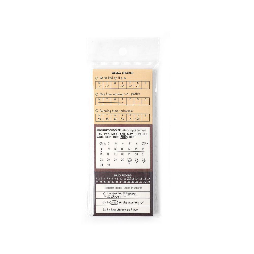 PaperMore Writable Sticky Notes: Life Essays Series for Simple Plans, Memos, and Lists