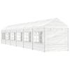 VidaXL Belvedere with White Roof 13.38x2.28x2.69 M Polyethylene, Party Tent, Marquee, Awning Shelter, Pavilion, Tent 3155482