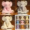 Elephant Plush Toy Stuffed Animal With Soft Pp Cotton Filling For Kids Nursery Decor